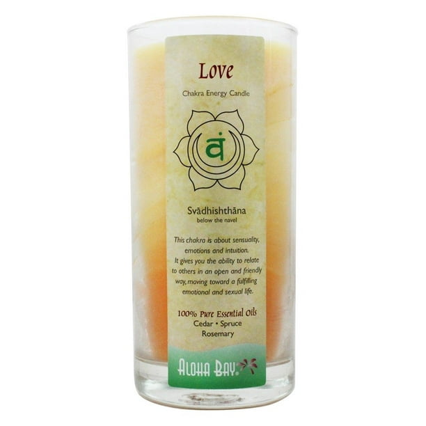 Jar Protection Pack Of 3 11 Ounce Aloha Bay Chakra Energy Candle 